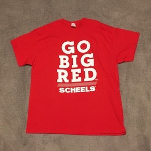 Unisex XL Huskers “GO BIG RED” Scheels T-Shirt